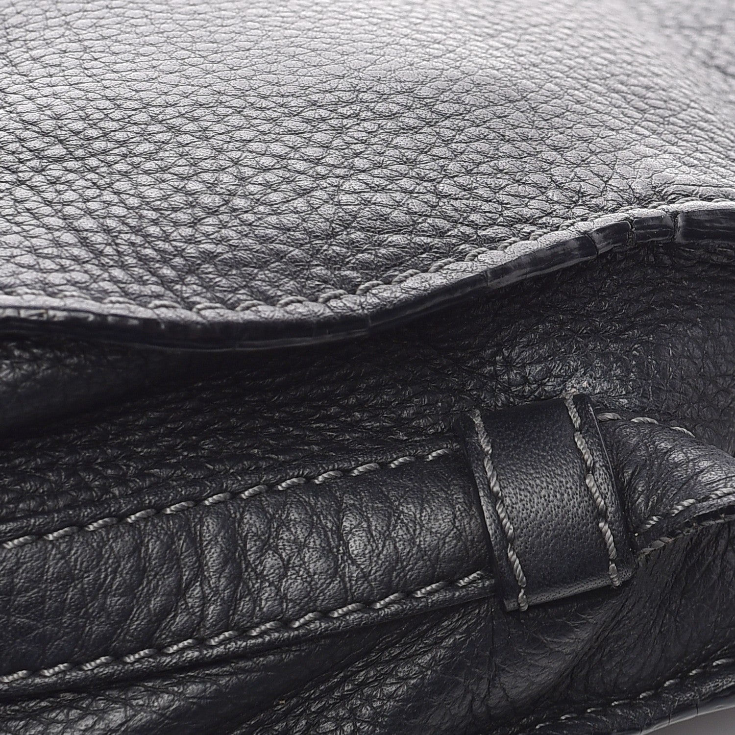 Chloe Calfskin Mini Marcie Round Crossbody Bag Black 13 of 19