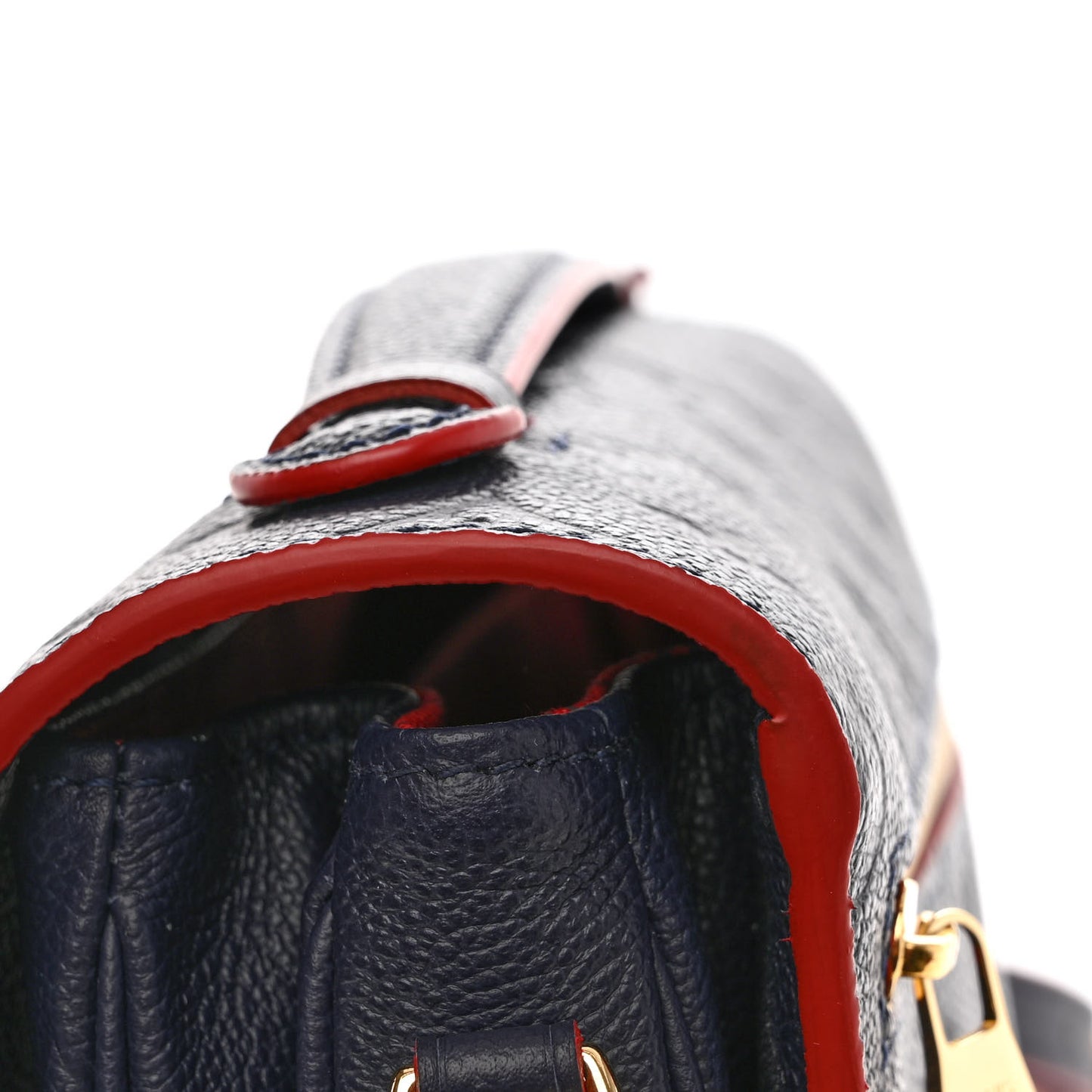 Empreinte Pochette Metis Marine Rouge