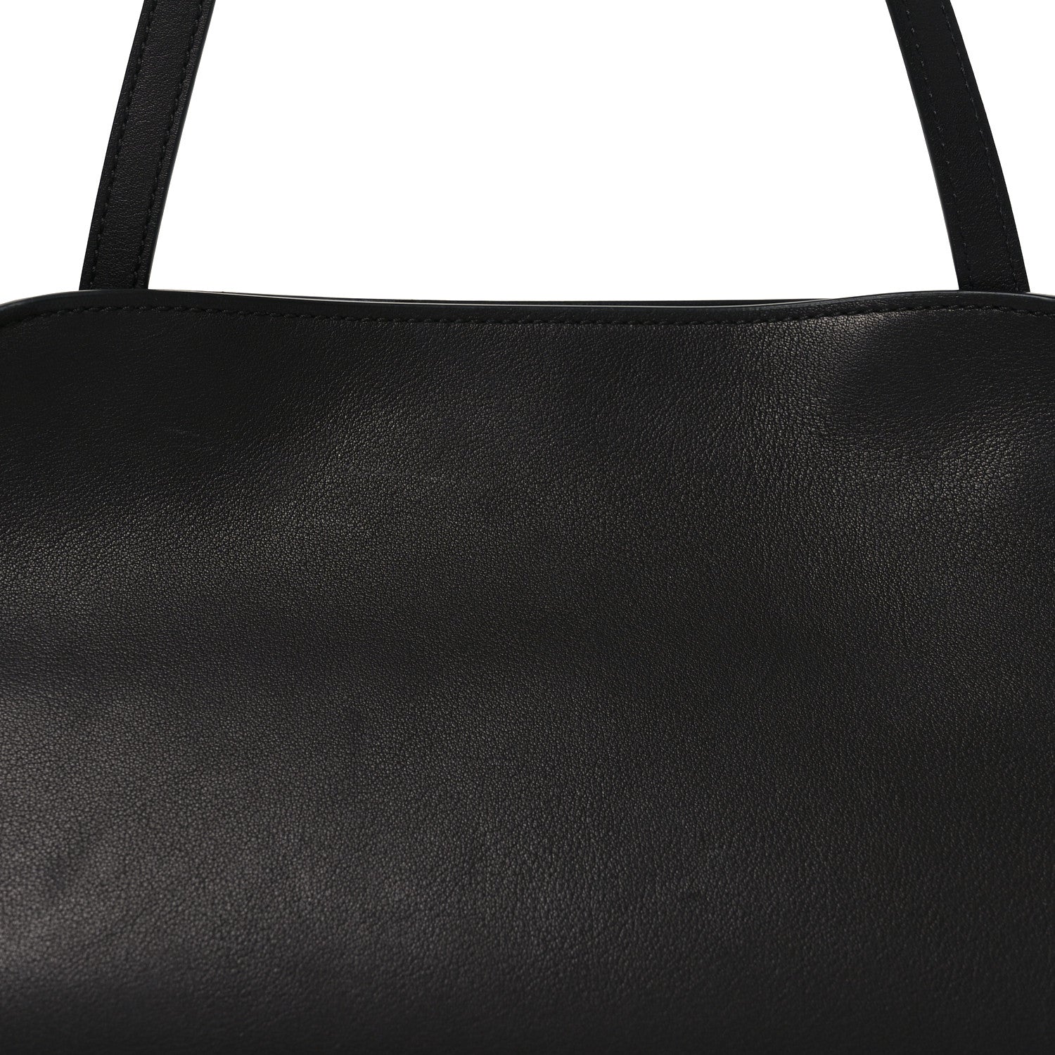 The Row Smooth Calfskin Peggy Bag Black 7 of 9
