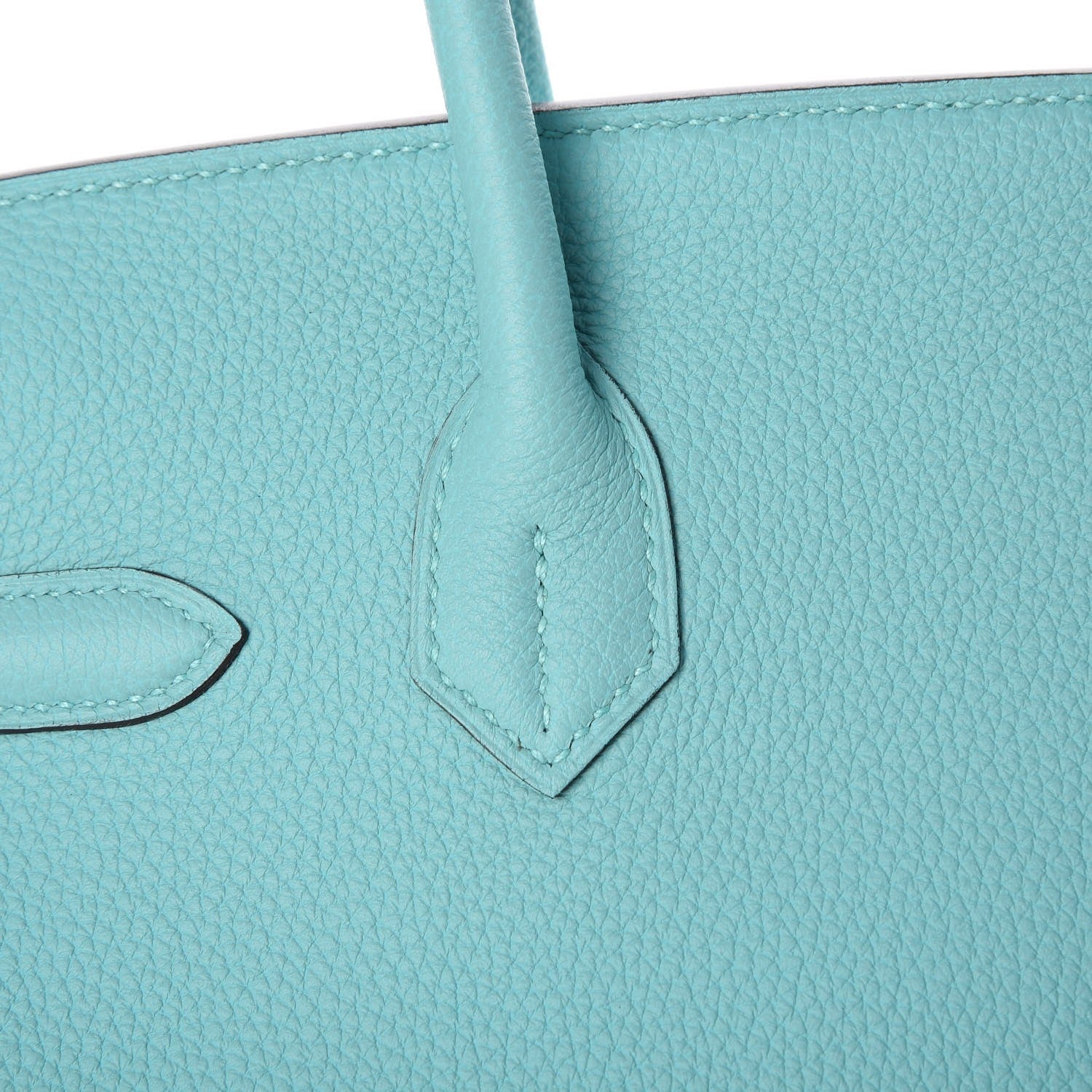 Hermes Togo Birkin 30 Bleu Atoll 29 of 33