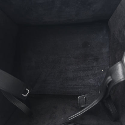 Celine Supple Calfskin Medium Phantom Luggage Black 5 of 11