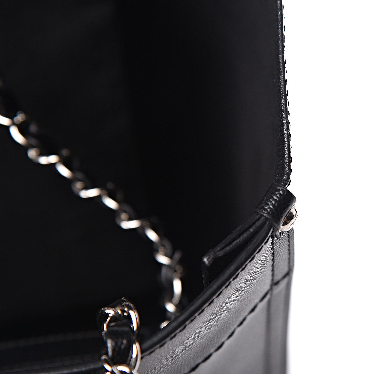 Chanel Caviar Small Studded Deauville Tote Black 13 of 14