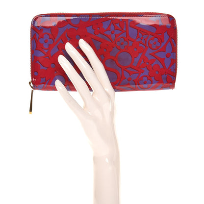 Louis Vuitton Patent Sweet Monogram Zippy Wallet Rose Indien 2 of 8