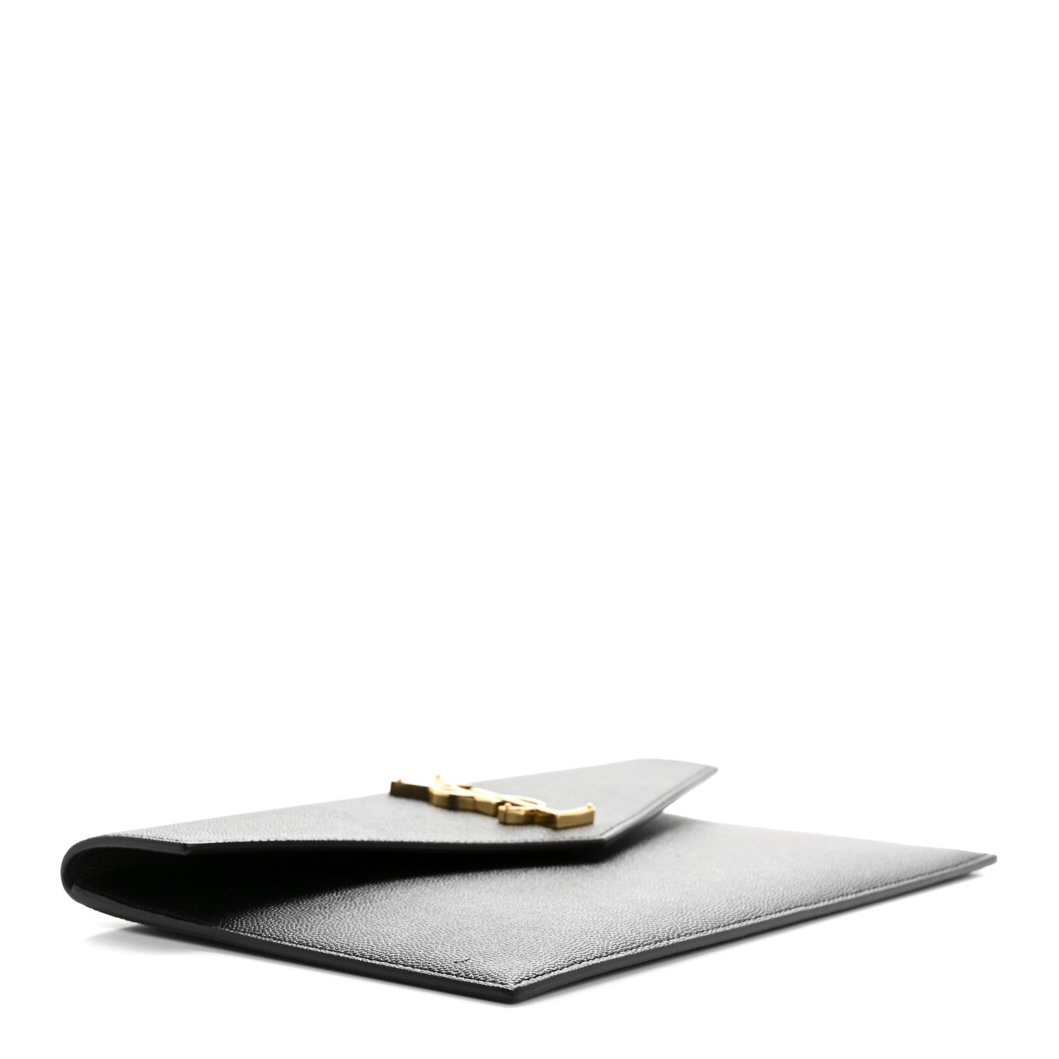 Saint Laurent Grain De Poudre Uptown Pouch Black 4 of 8