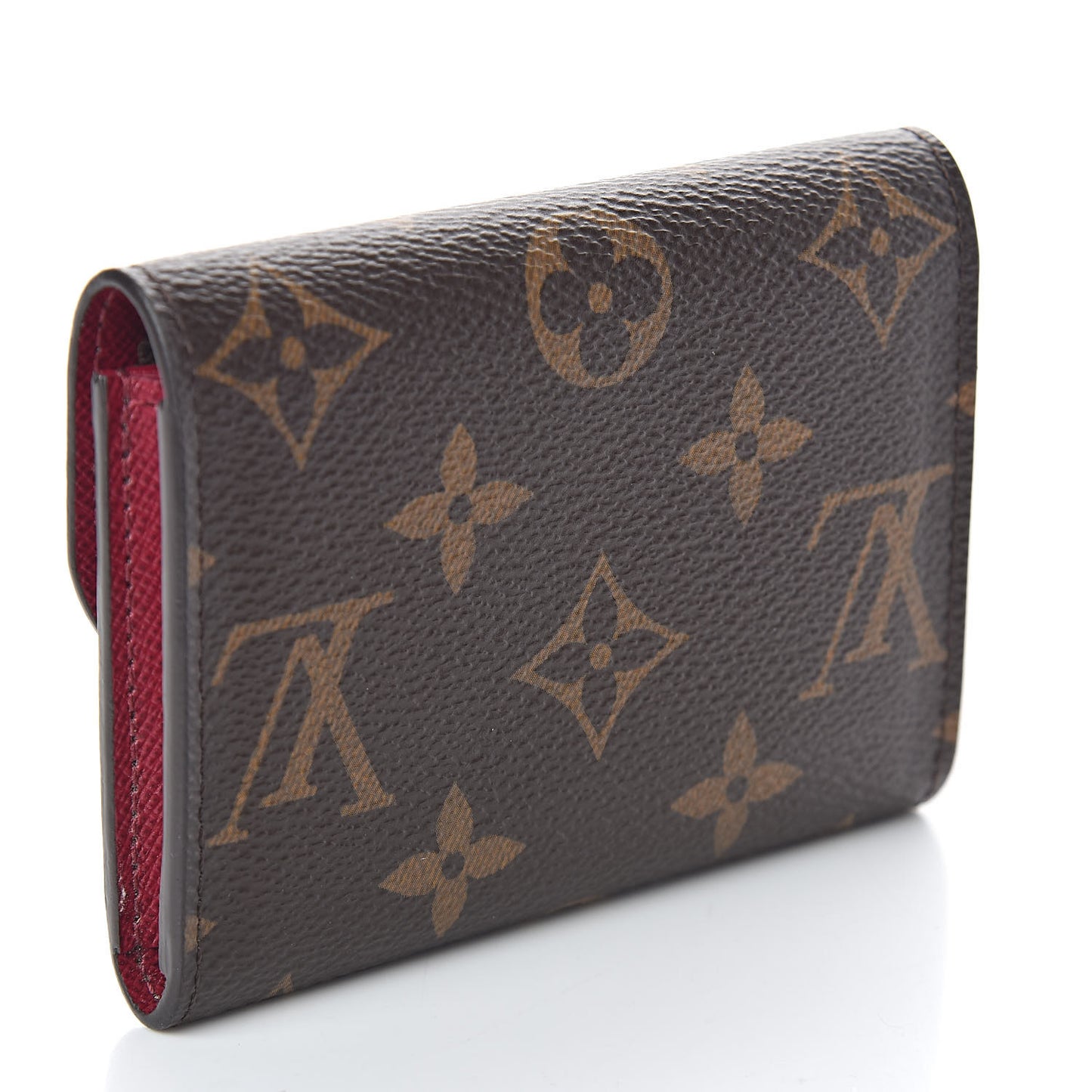 Monogram Rosalie Coin Purse Fuchsia