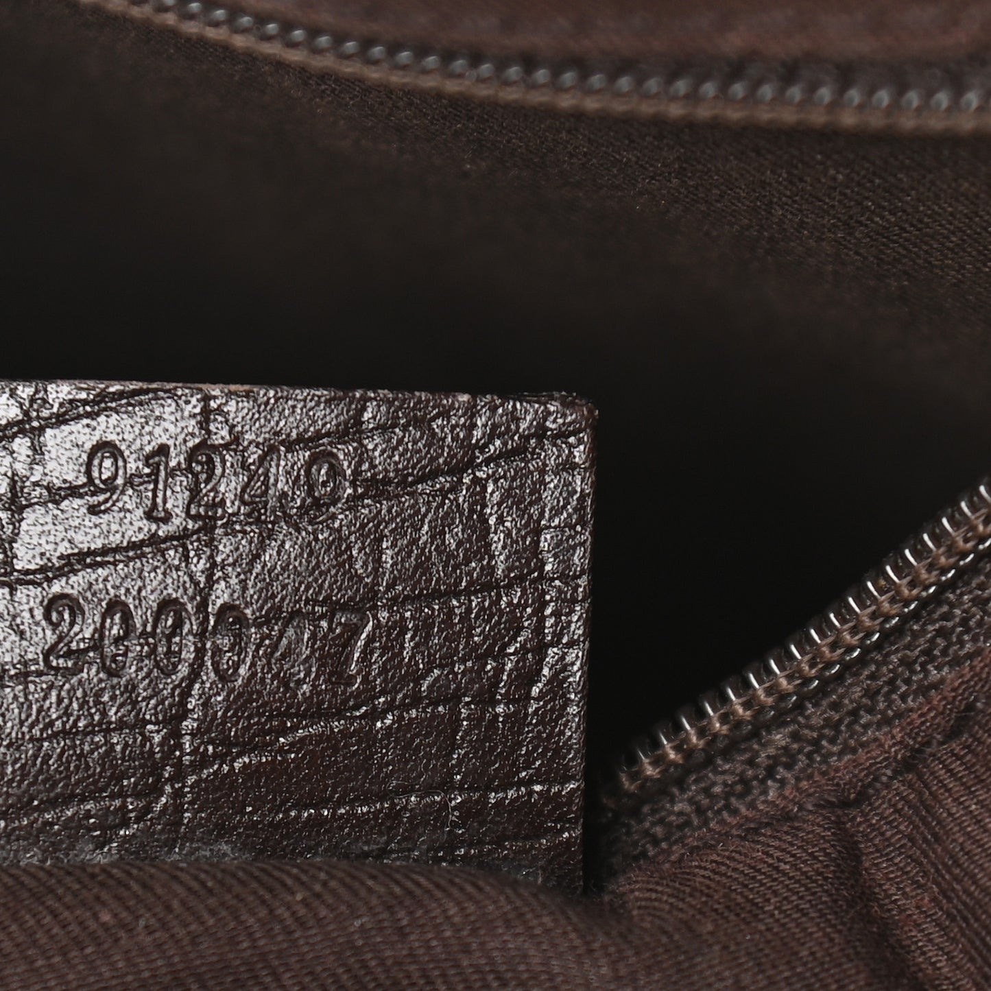 GG Plus Monogram Small Vertical Tote Dark Brown