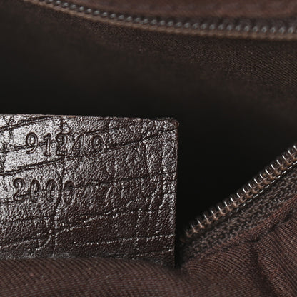Gucci GG Plus Monogram Small Vertical Tote Dark Brown 9 of 13