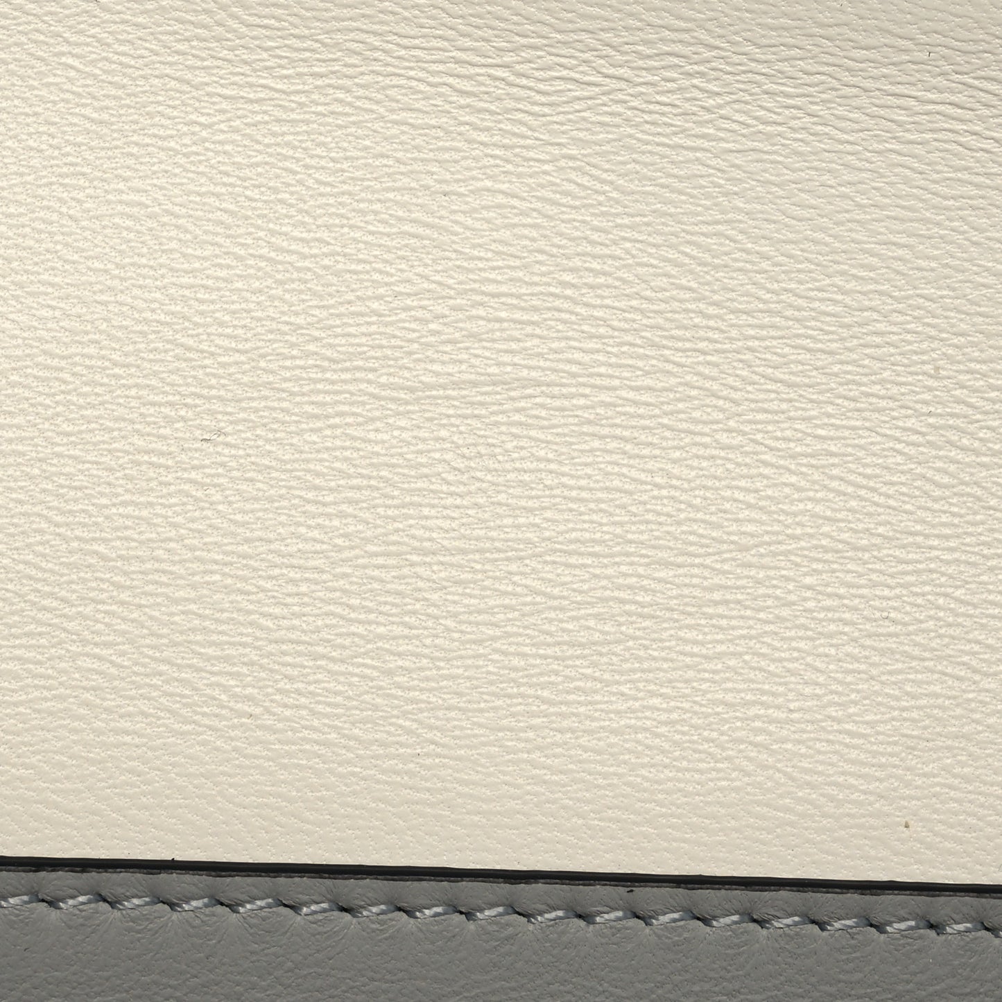 Nappa Stud Sign Shoulder Bag Ivory