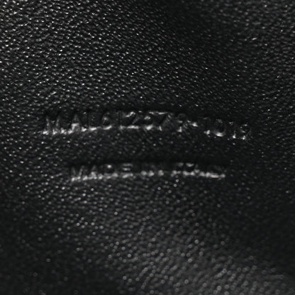 Saint Laurent Grain De Poudre Matelasse Monogram Mini Lou Camera Bag Marble Pink 7 of 11