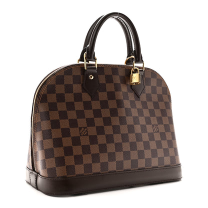 Louis Vuitton Damier Ebene Alma PM 3 of 9