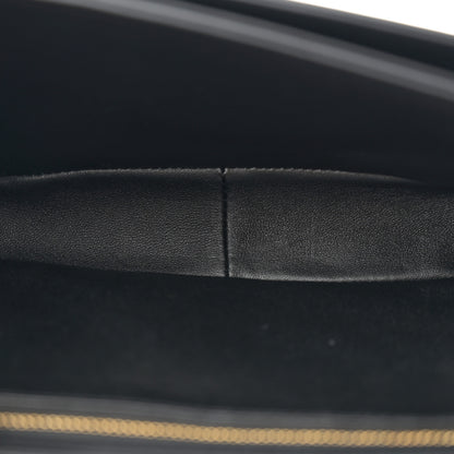 Celine Shiny Calfskin Teen Triomphe Black 5 of 13