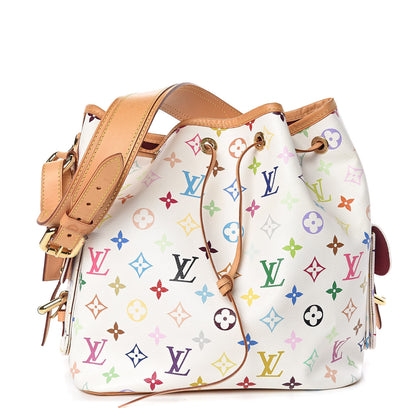 Louis Vuitton Monogram Multicolor Petit Noe White 1 of 11