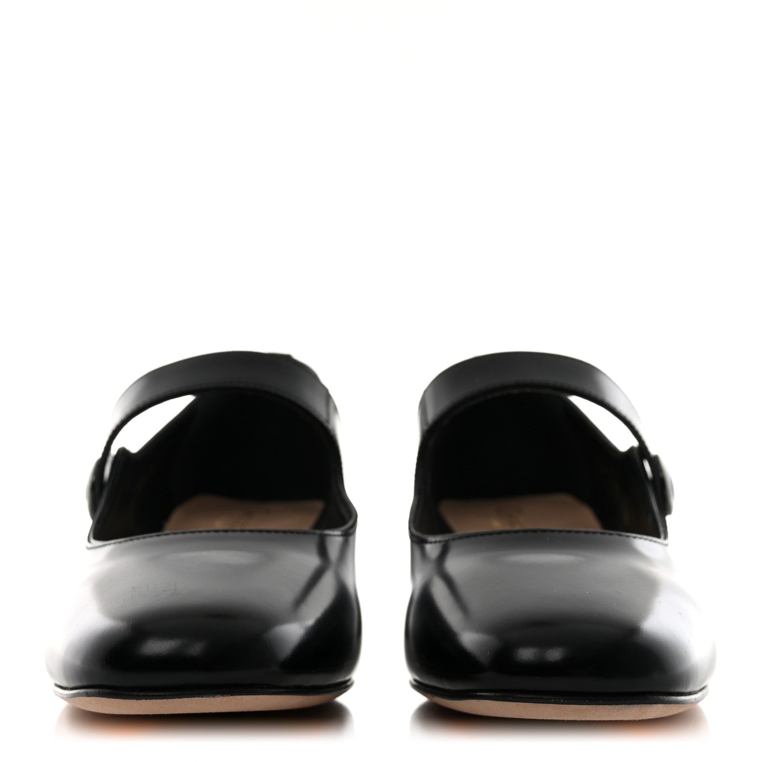 Christian Dior Brushed Calfskin Uniform 30mm Pumps 36 Black 2 of 10