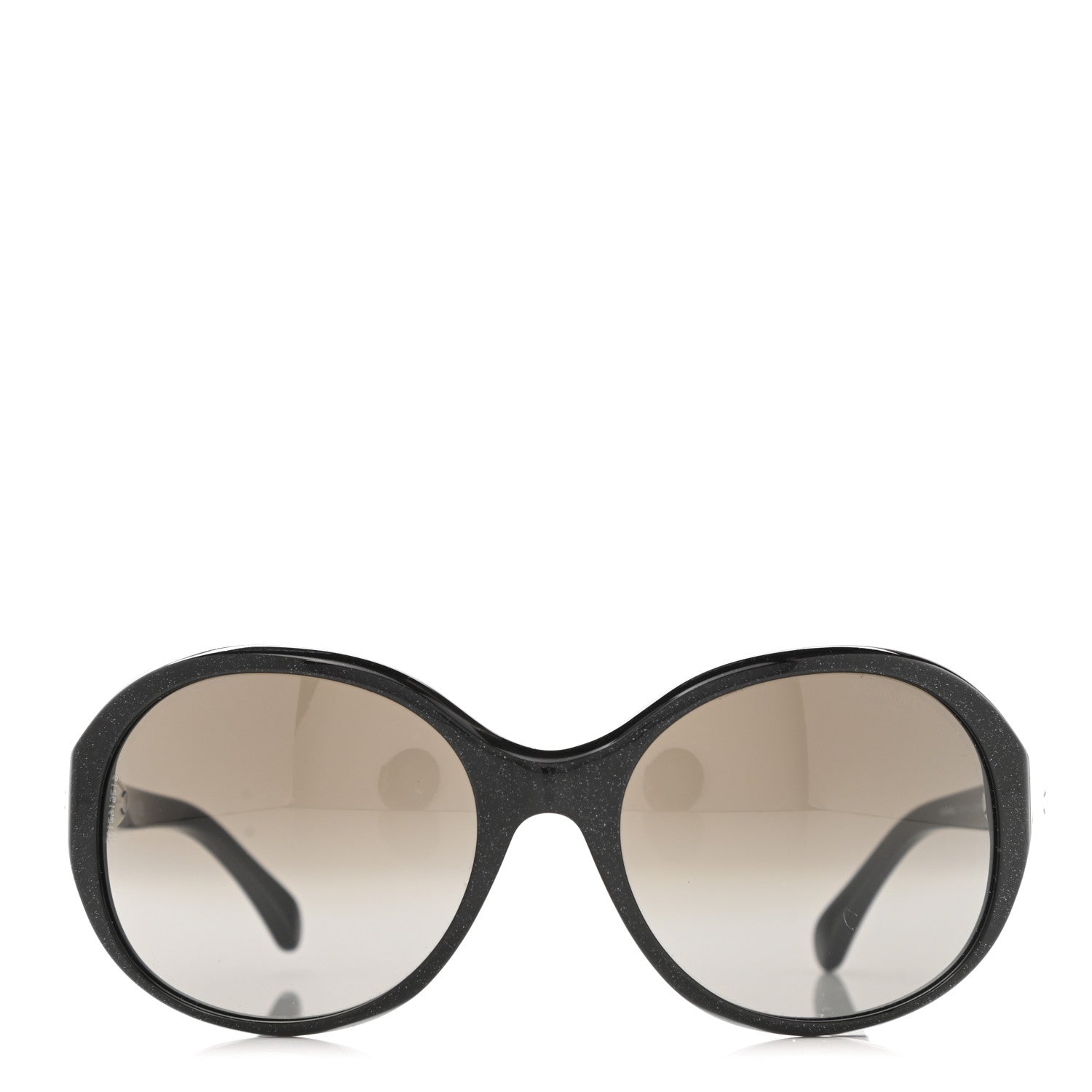 CHANEL サングラス ブラック　クリアー　真珠　レース柄　5211-H Chanel CC Pearl Sunglasses 5211-H Black 1059640 – FASHIONPHILE