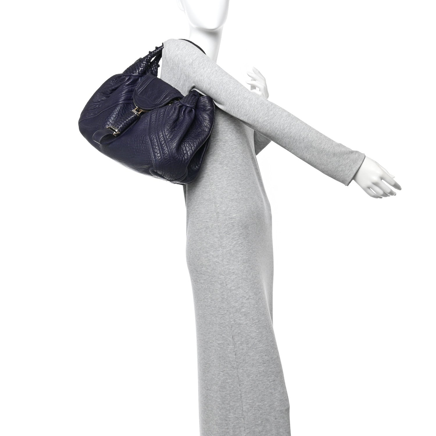 Fendi Nappa Nuvolata Spy Blueberry 2 of 9