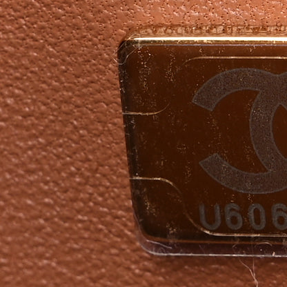 Chanel Lambskin Quilted Small Double Flap Brown 7 of 9