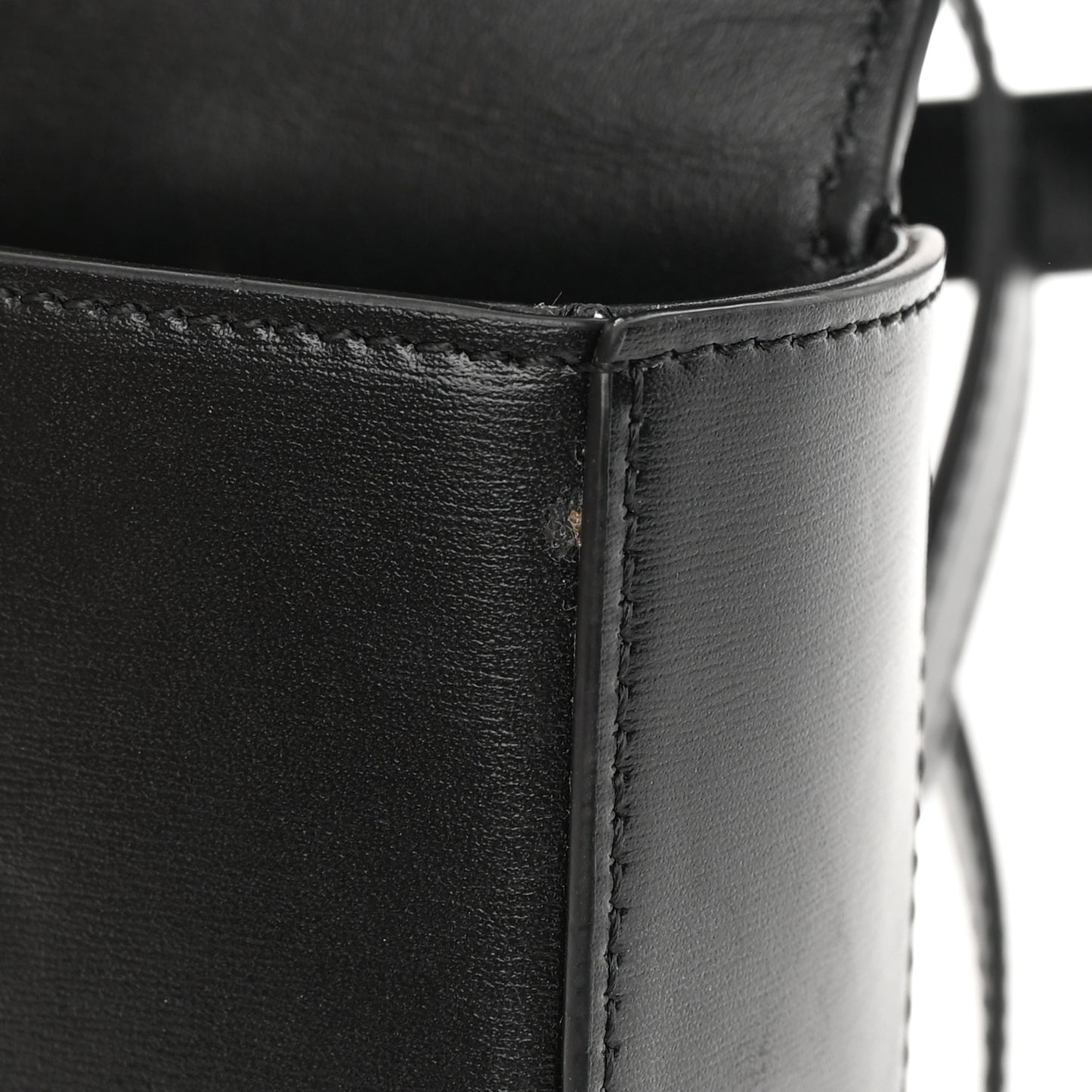 Shiny Calfskin Mini Triomphe Black