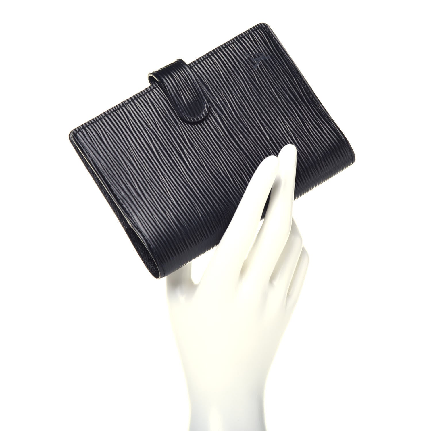 Louis Vuitton Epi Small Ring Agenda Cover Black 2 of 6