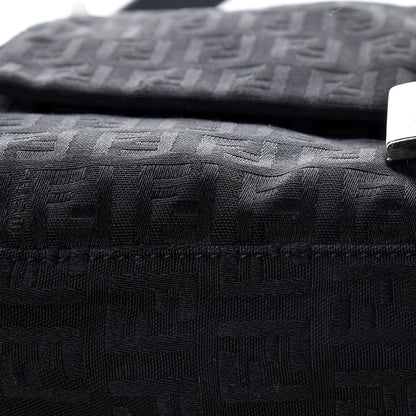 Fendi Zucchino Forever Mama Baguette Black 11 of 16