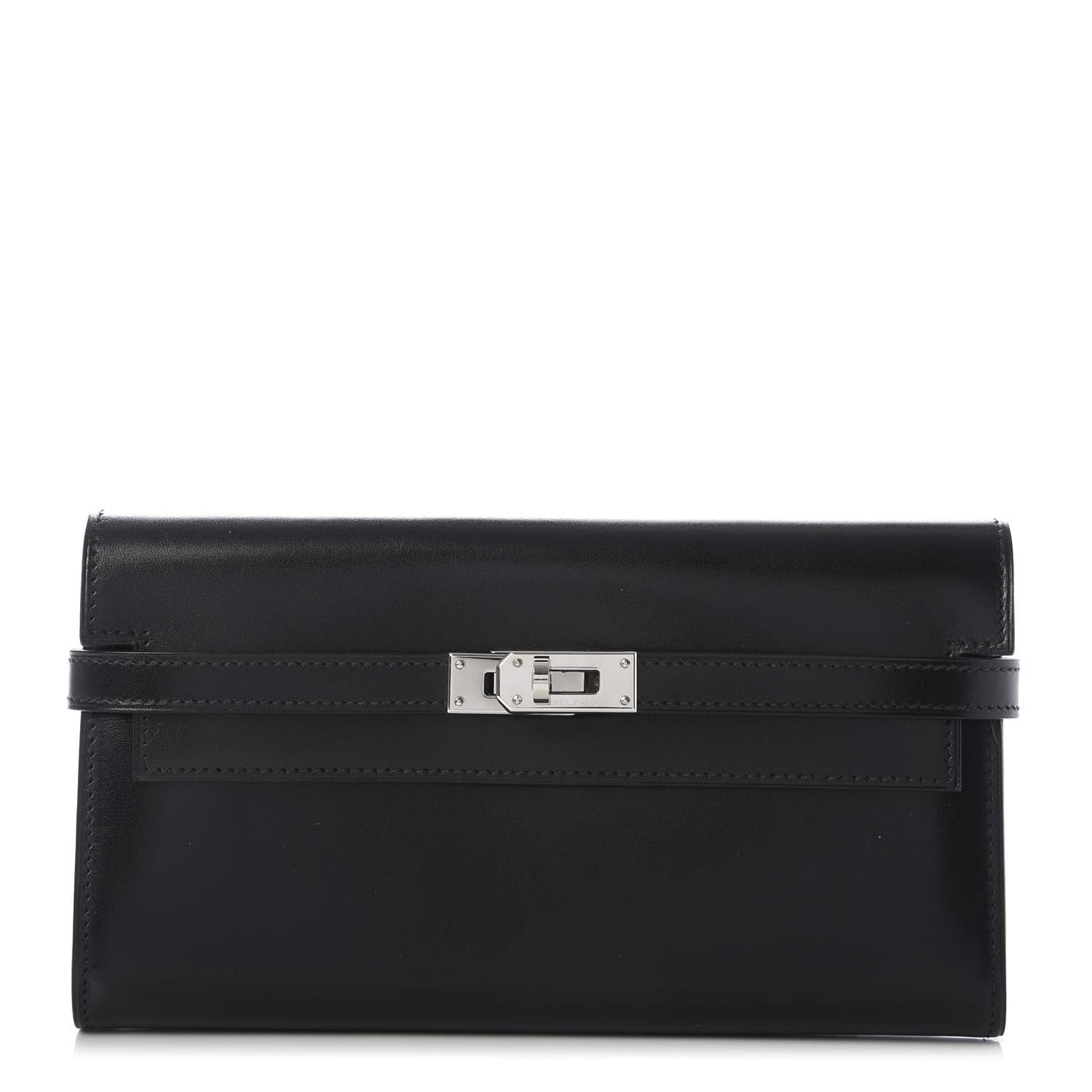 Box Kelly Longue Wallet Black