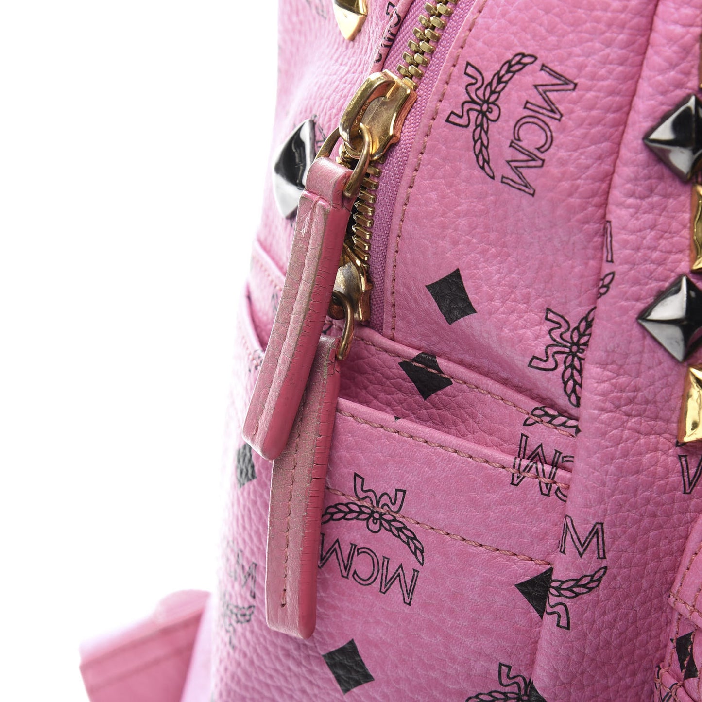 Visetos Studded Medium Stark M Backpack Pink