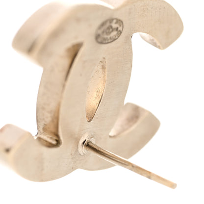 Chanel Lambskin CC Earrings Black 5 of 7