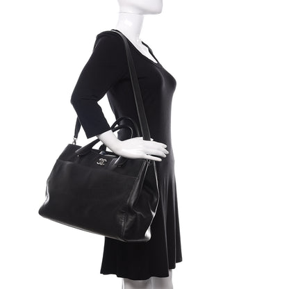 Chanel Caviar Cerf Executive Shopper Tote Black 2 of 15