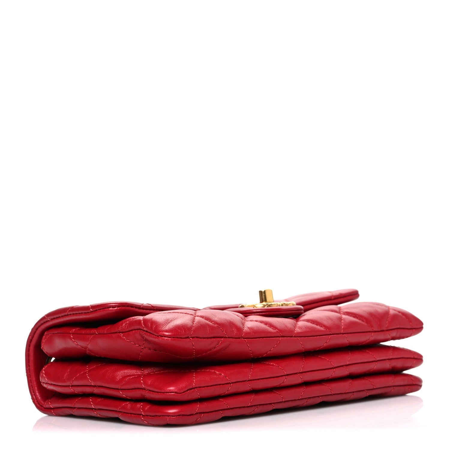 Chanel Lambskin Quilted Small Pillow Crush Flap Red 4 of 11