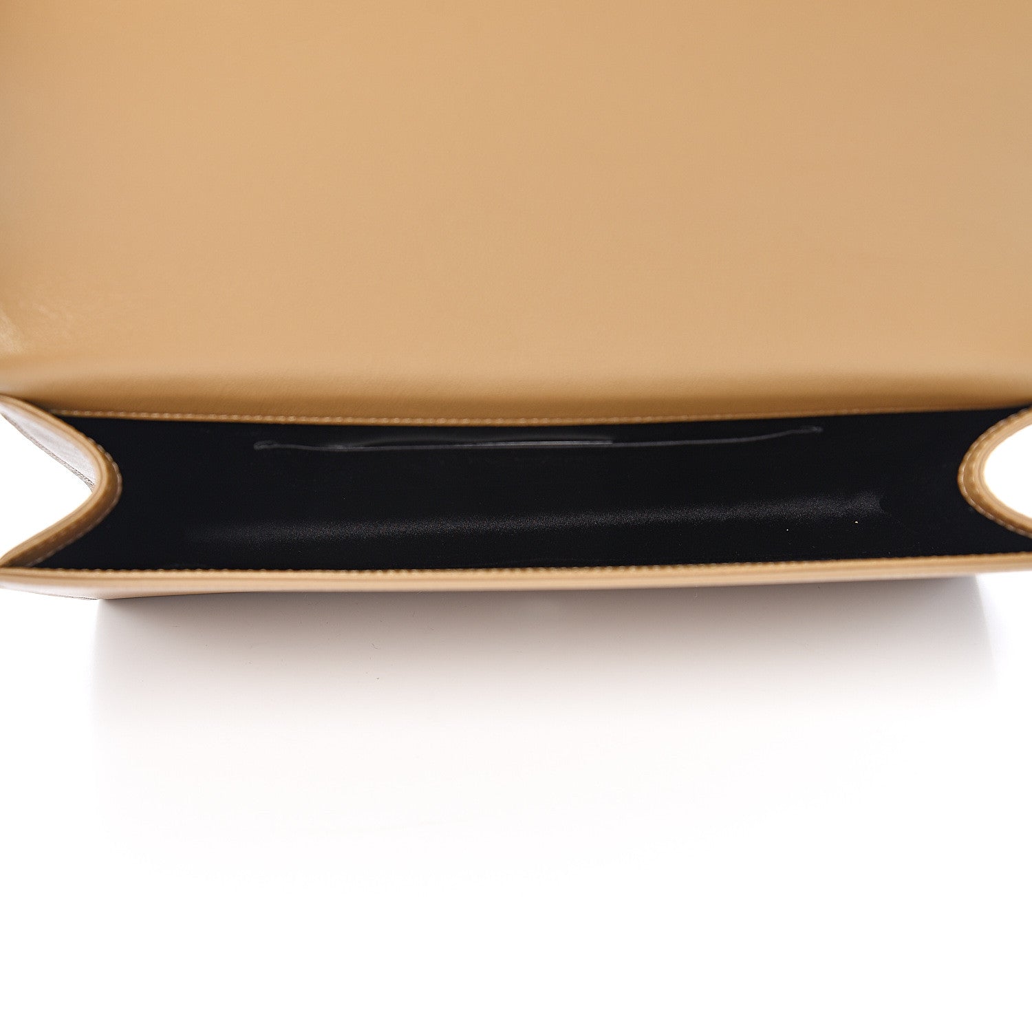 Saint Laurent Calfskin Monogram Large Belle De Jour Clutch Beige 4 of 5