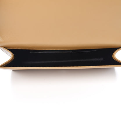 Saint Laurent Calfskin Monogram Large Belle De Jour Clutch Beige 4 of 5