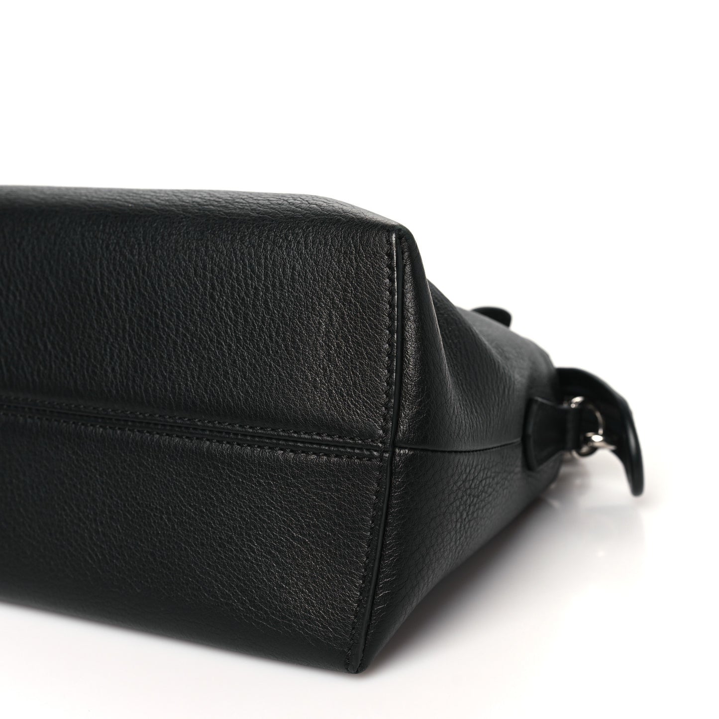 Vitello Dolce Marmol Medium By The Way Boston Bag Black
