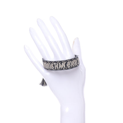 Christian Dior Woven Cotton J'Adior Friendship Bracelet Blue 2 of 4