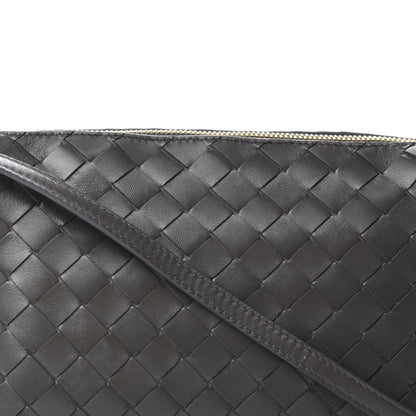 Bottega Veneta Nappa Intrecciato Crossbody Light Graphite 9 of 9