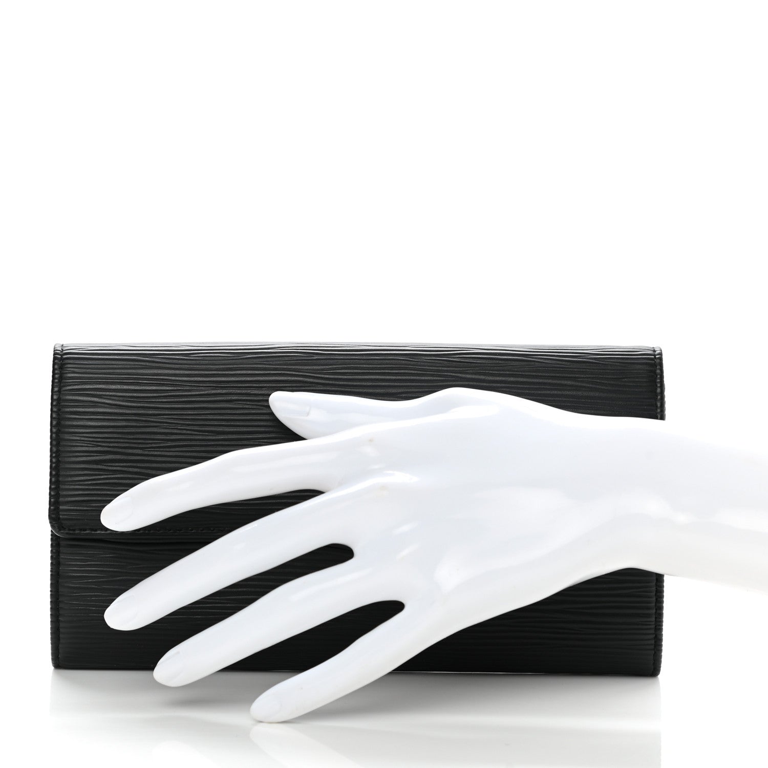Louis Vuitton Epi Sarah Wallet Black 2 of 6
