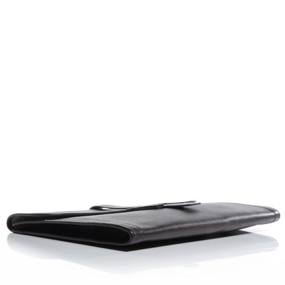 Hermes Evergrain Jige GM Clutch Black 4 of 7