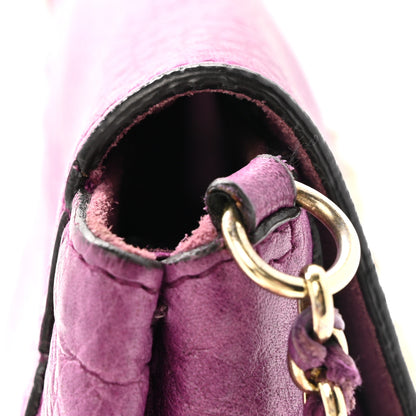 Mulberry Heavy Grain Calfskin Small Margaret Crossbody Purple 11 of 14