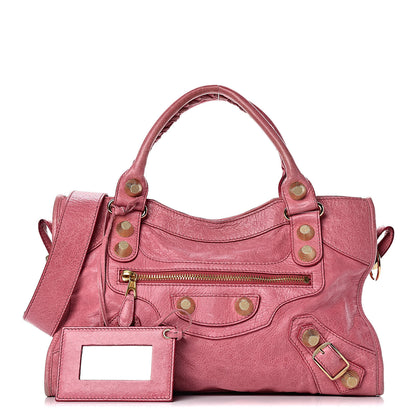 Balenciaga Agneau Giant 21 Gold Hardware City Pivoine 1 of 12