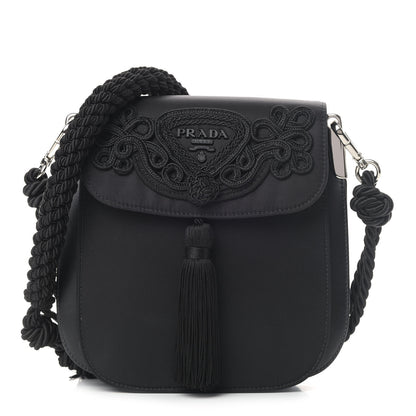 Prada Tessuto Nylon Passama Crossbody Black 1 of 5