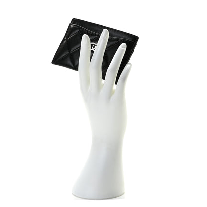 Chanel Lambskin Quilted Card Holder Black 2 of 8