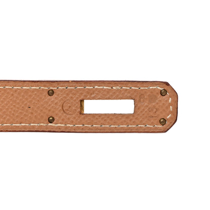 Hermes Courchevel Kelly Retourne 28 Naturelle 7 of 19