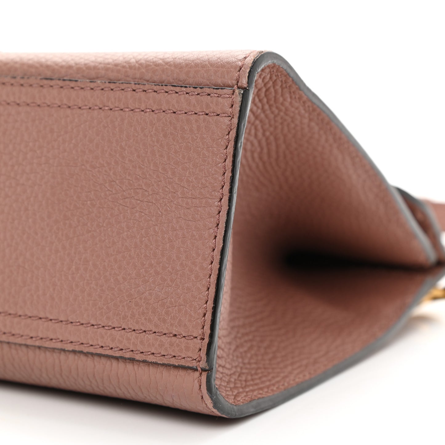 Calfskin Mini GG Marmont Top Handle Bag Rosy Phard