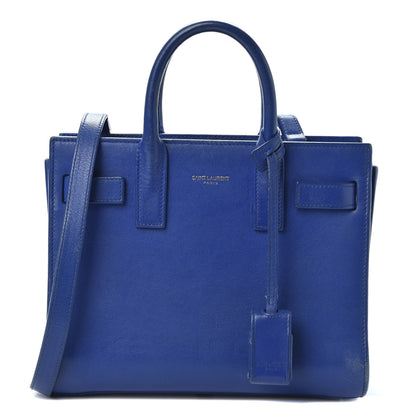 Saint Laurent Calfskin Nano Sac De Jour Royal Blue 1 of 16