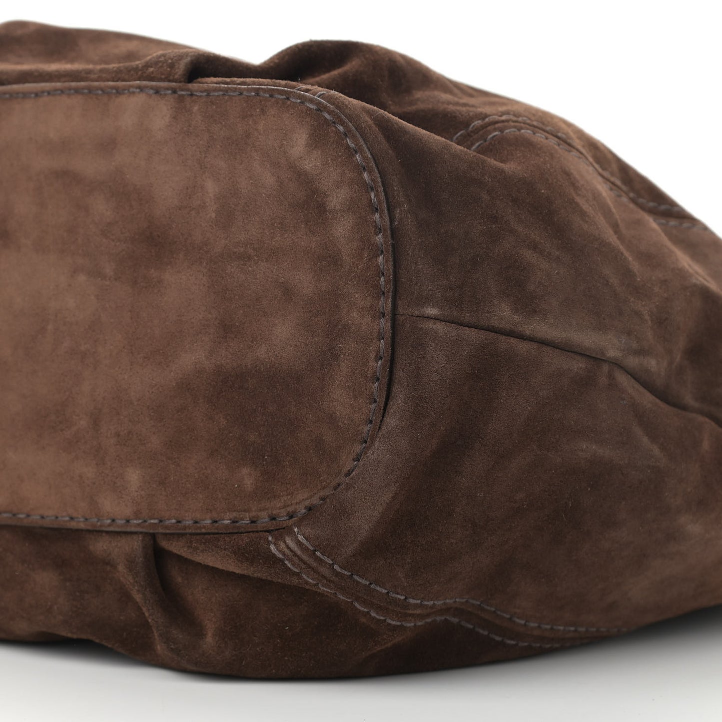 Scamosciato Suede Hobo Brown