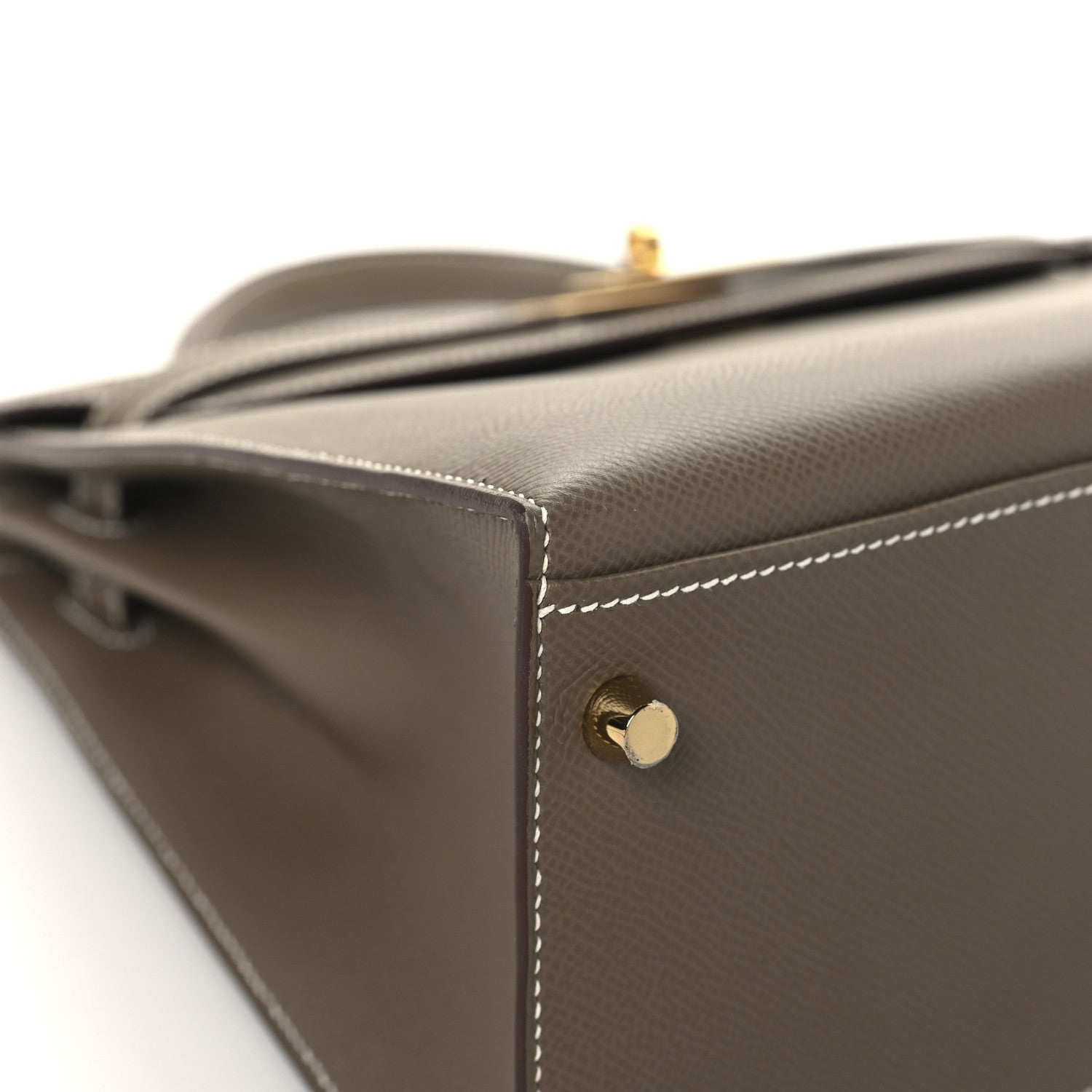 Hermes Epsom Kelly Sellier 32 Etoupe 9 of 13