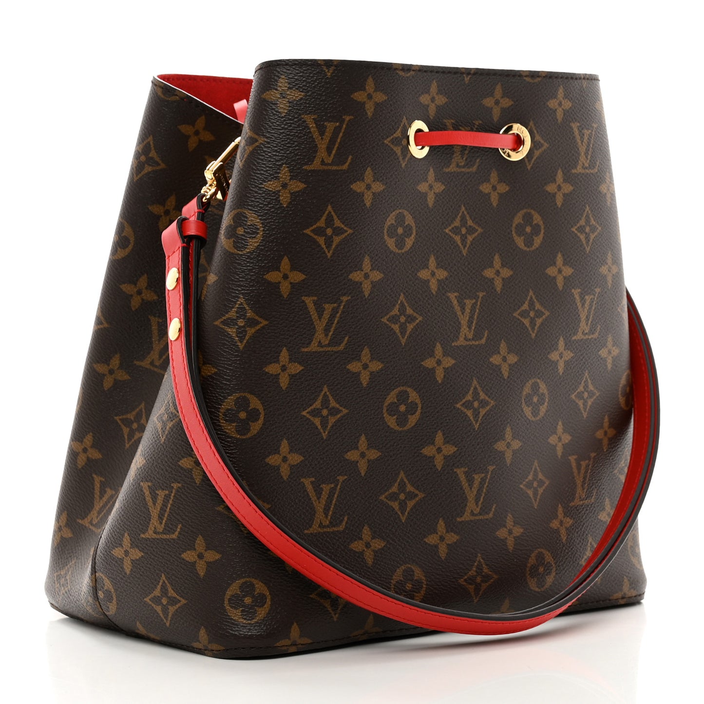 LOUIS VUITTON Monogram Neonoe MM Coquelicot