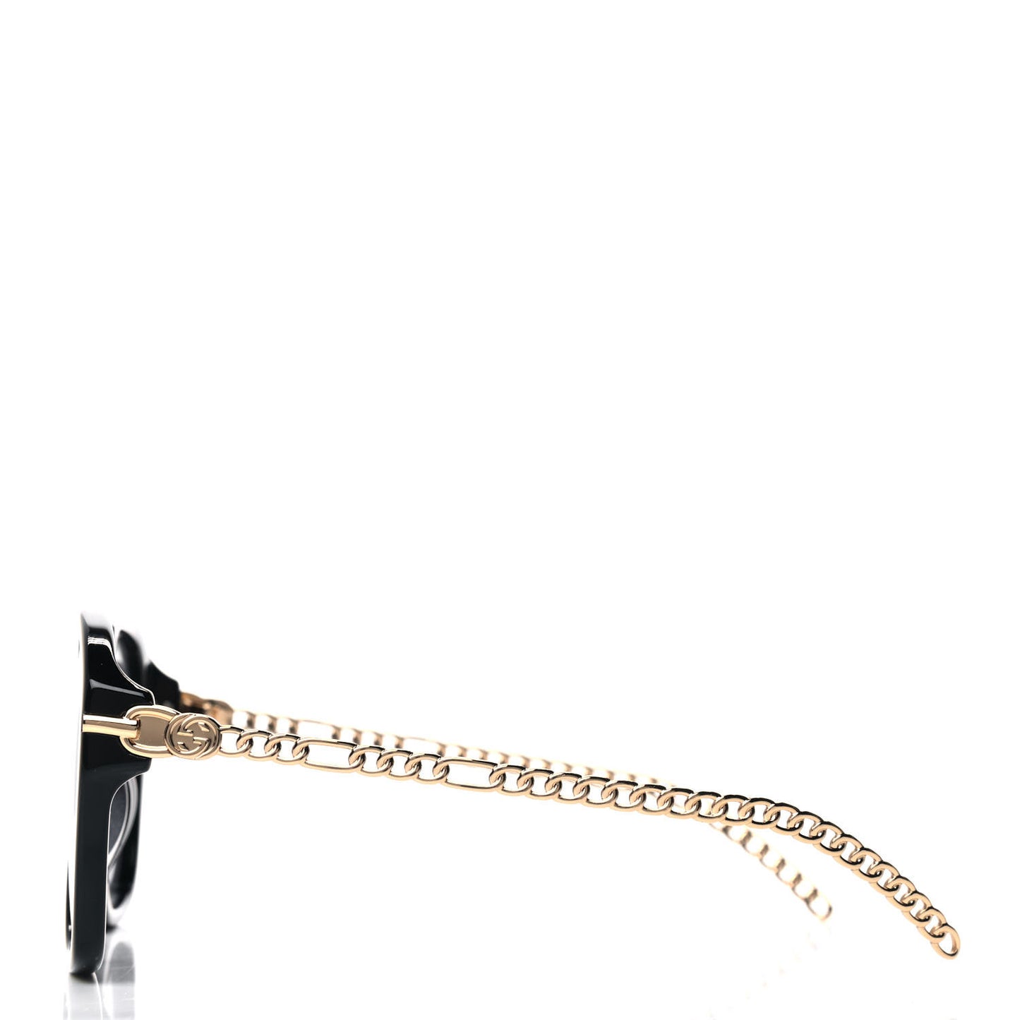 Acetate Detachable Charm Sunglasses GG0723S Black