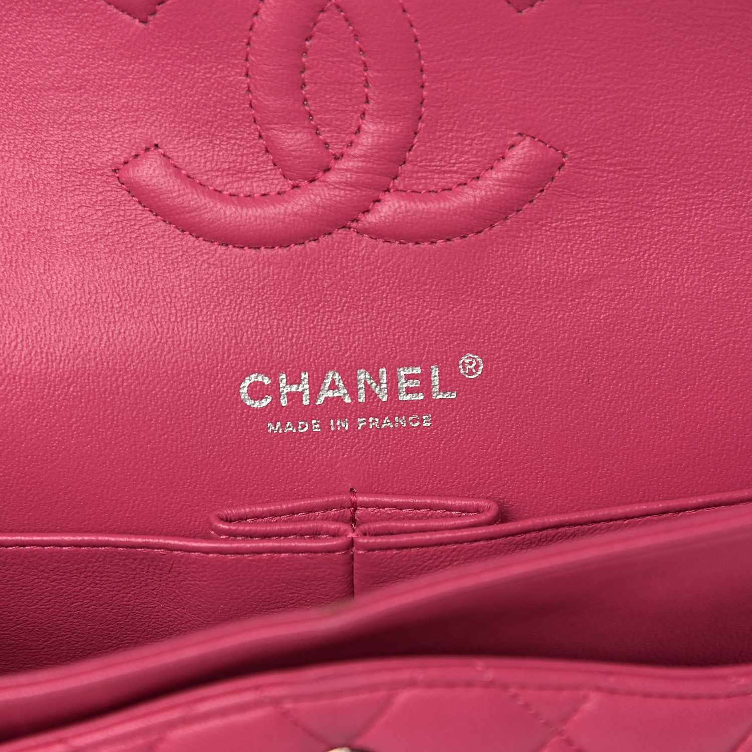 Chanel Lambskin Quilted Medium Double Flap Pink 5 of 10