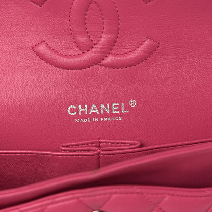 Chanel Lambskin Quilted Medium Double Flap Pink 5 of 10