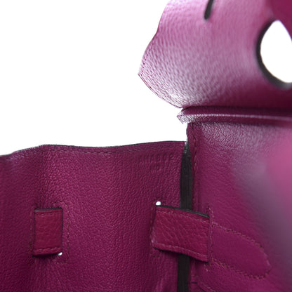 Hermes Togo Birkin 30 Rose Pourpre 17 of 18