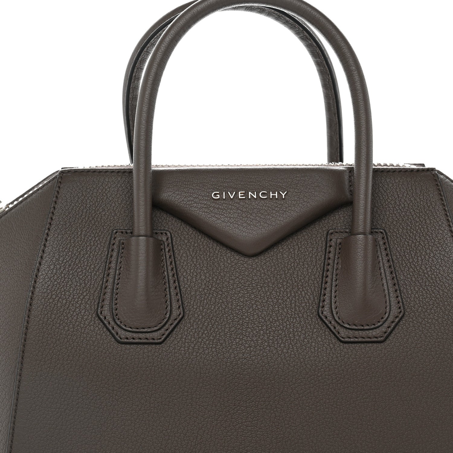 Givenchy Sugar Goatskin Small Antigona Heather Grey 8 of 10